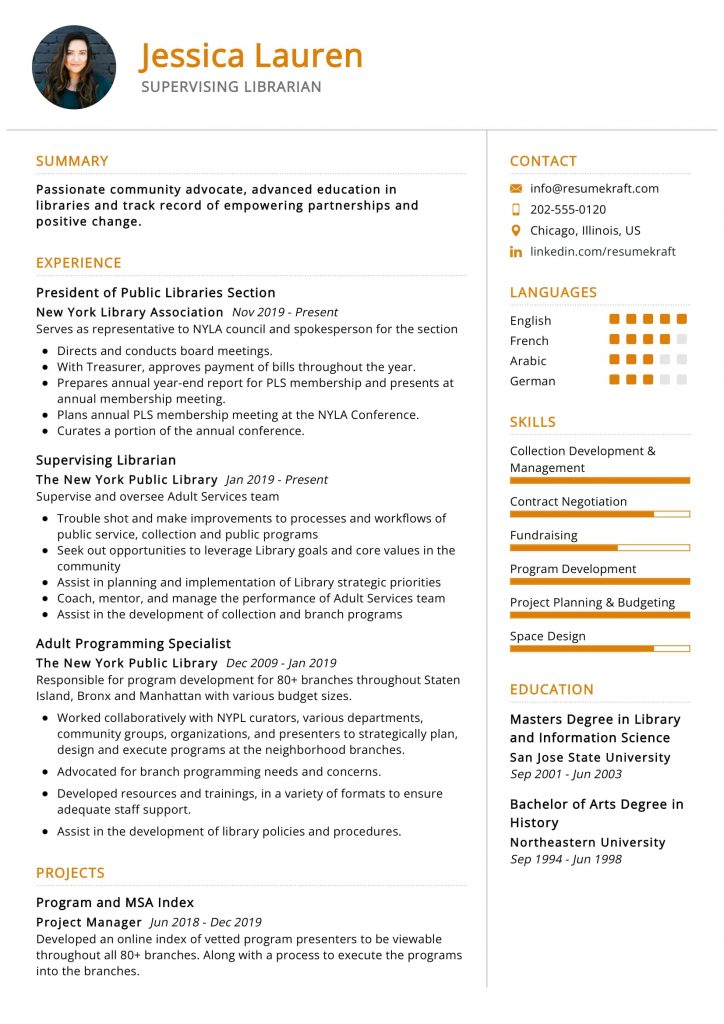 1200+ Professional Resume Samples for 2022 | ResumeKraft