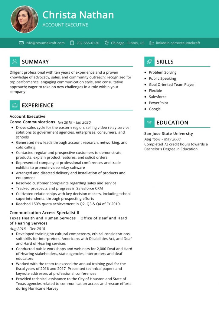 1200+ Professional Resume Samples for 2022 | ResumeKraft