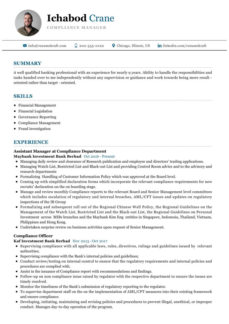 1200+ Professional Resume Samples for 2022 | ResumeKraft