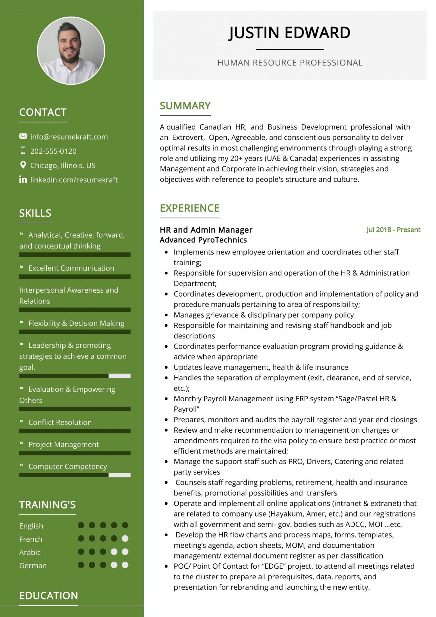 1200+ Professional Resume Samples for 2022 | ResumeKraft