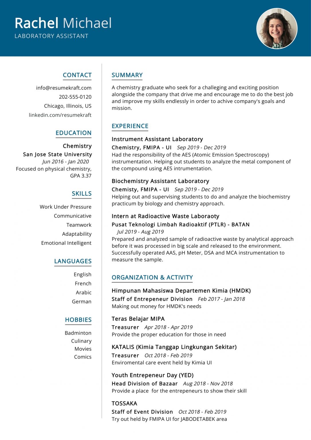 1200+ Professional Resume Samples for 2022 | ResumeKraft