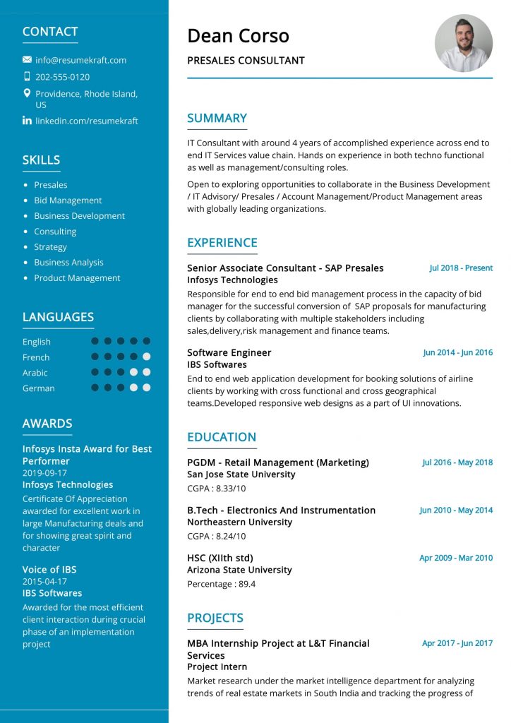 1200+ Professional Resume Samples for 2022 | ResumeKraft