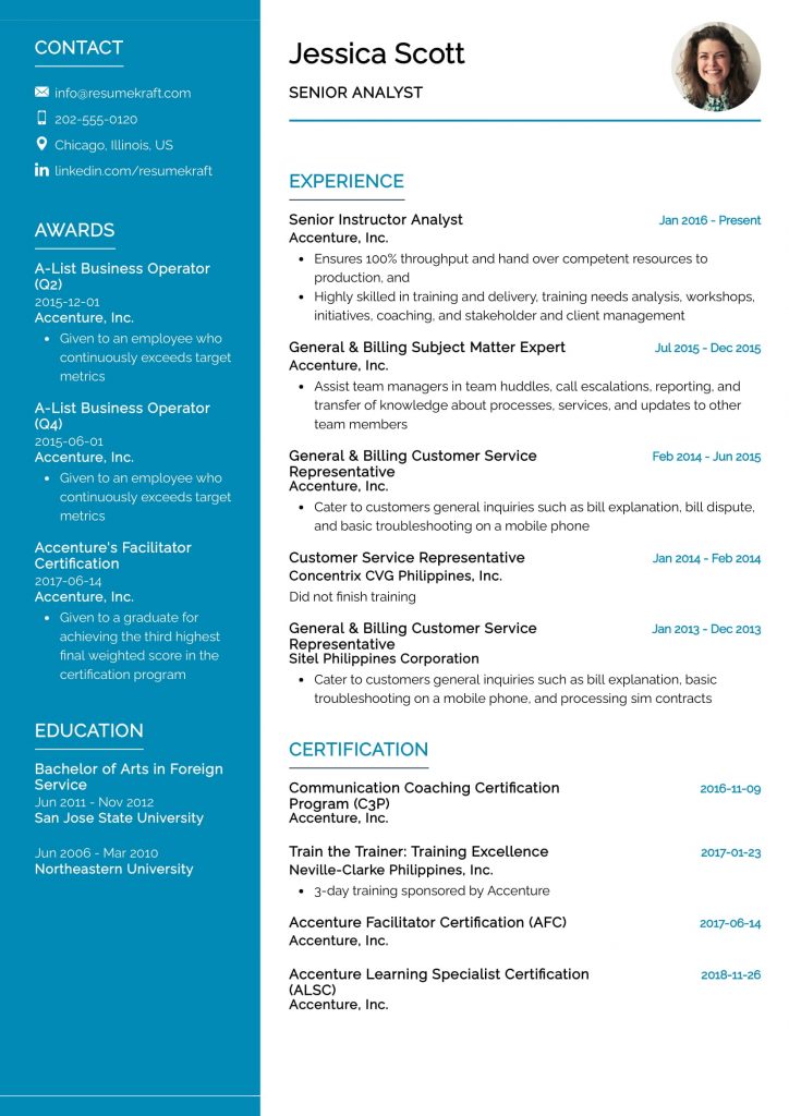 Business Resume Examples 2022 - ResumeKraft