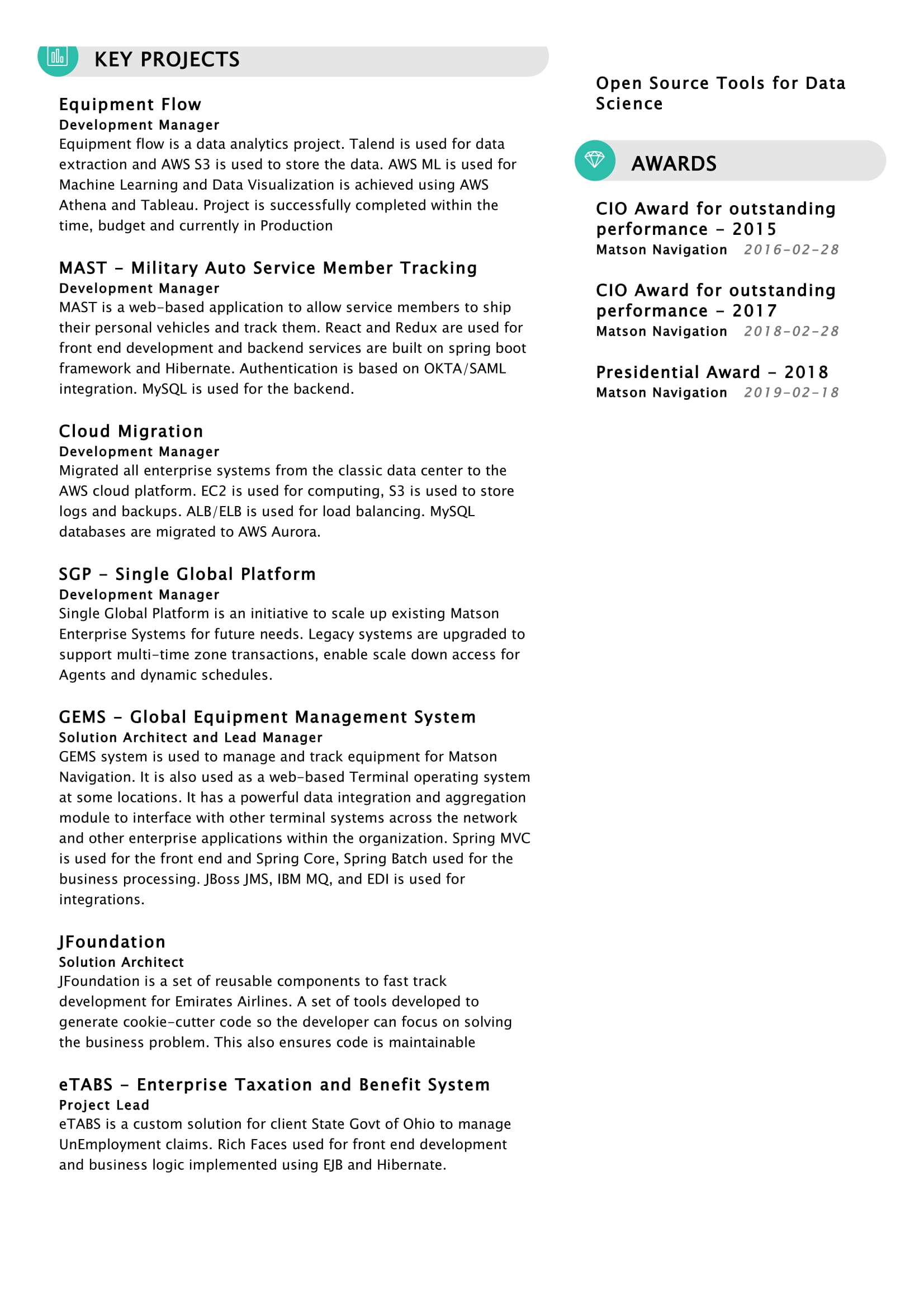 Senior Technical Manager Resume Sample In 2024 ResumeKraft