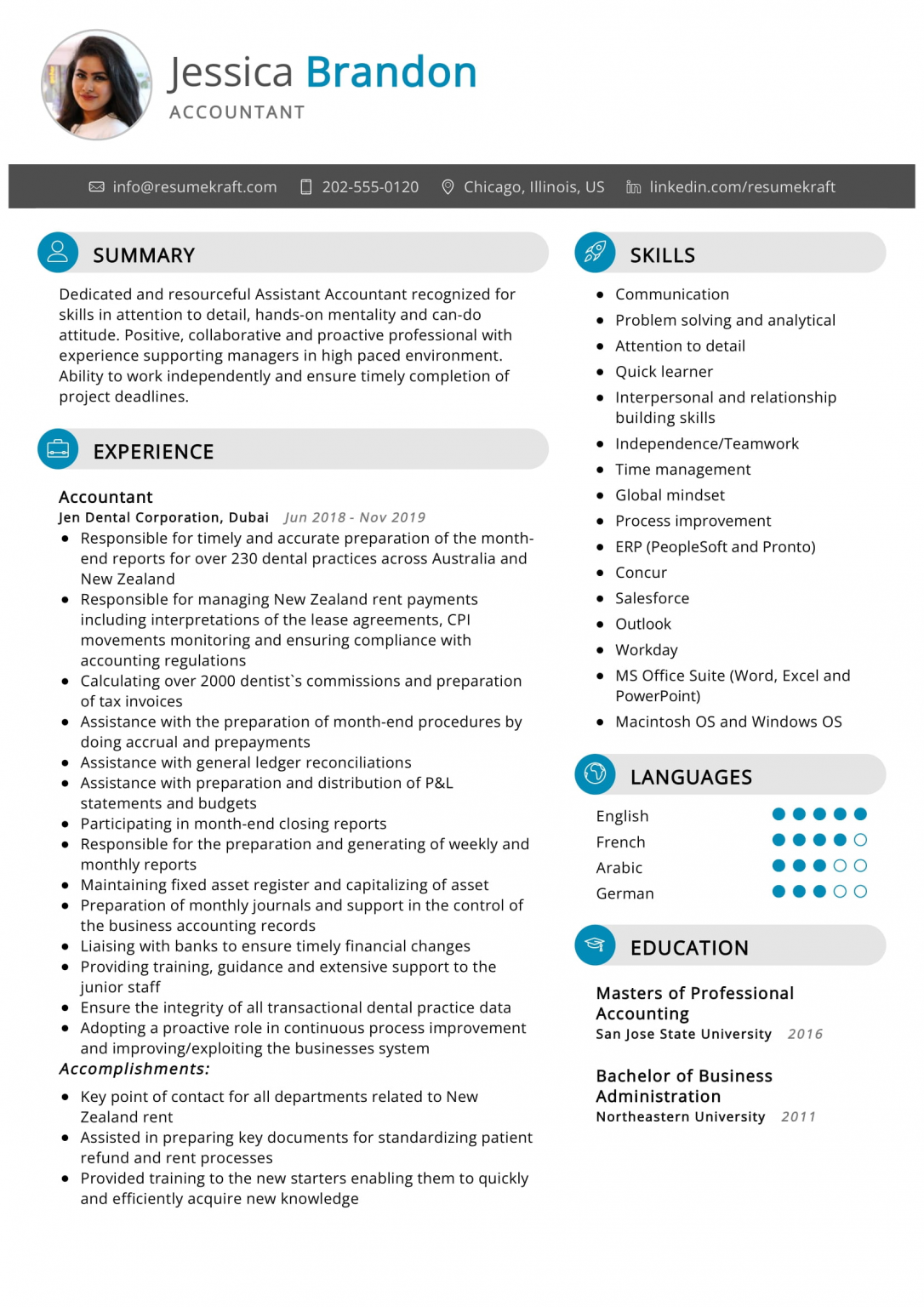 Top 20 Accounts Clerk Resume Skills 2024 ResumeKraft   Image 1 1086x1536 