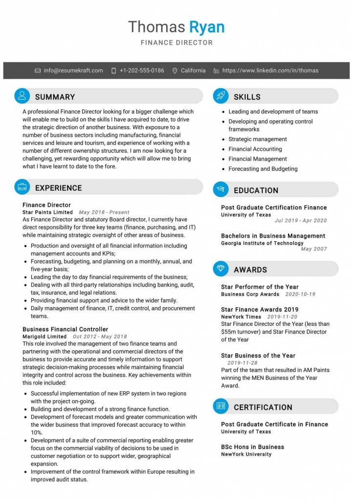 top-20-essential-finance-director-resume-skills-in-2024-resumekraft