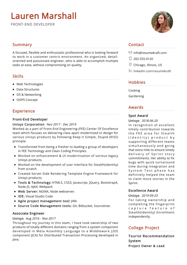 Top 20 Front End Developer Resume Skills In 2025 ResumeKraft