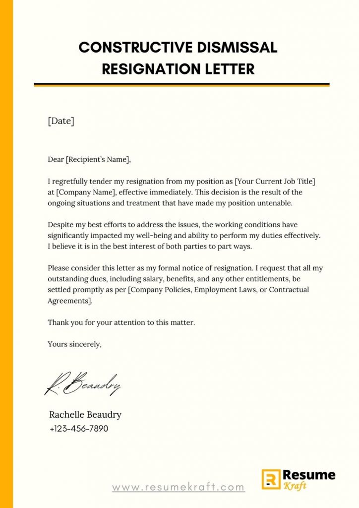 Resignation Letter 10 Downloadable Sample Templates Latest 2023 