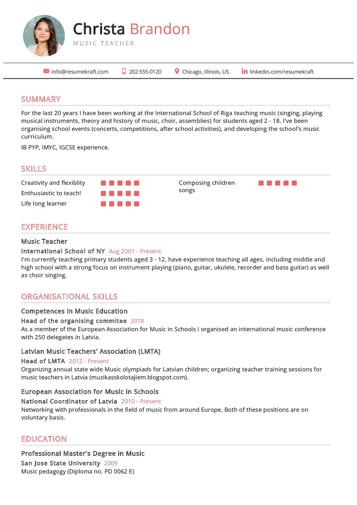 Teacher Resume Format: A Guide for Fresher and Experienced Teachers ...