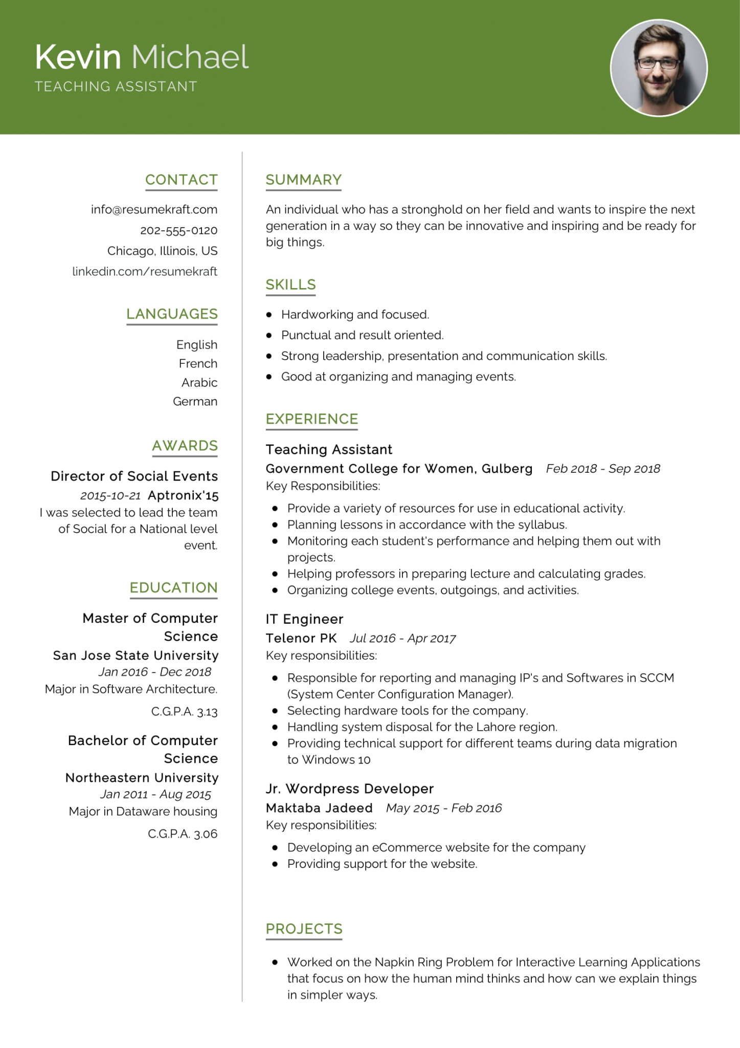 Teacher Resume Format: A Guide for Fresher and Experienced Teachers ...