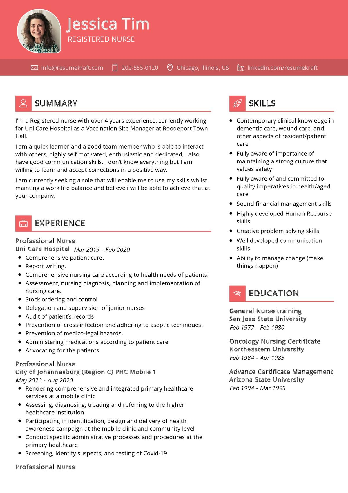 Latest Nursing Resume Format Freshers - Image 27 