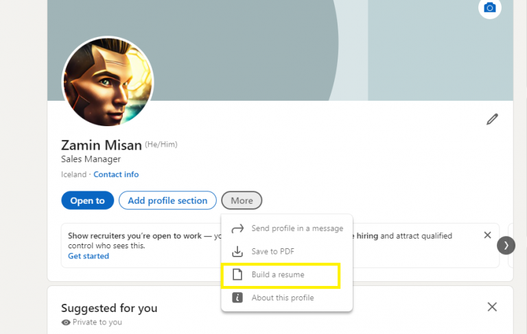 Delete a Resume from LinkedIn with - Image 32 768x487 