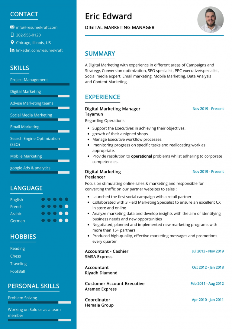 Top 27 Simple Resume Templates Free Download in 2024 - ResumeKraft