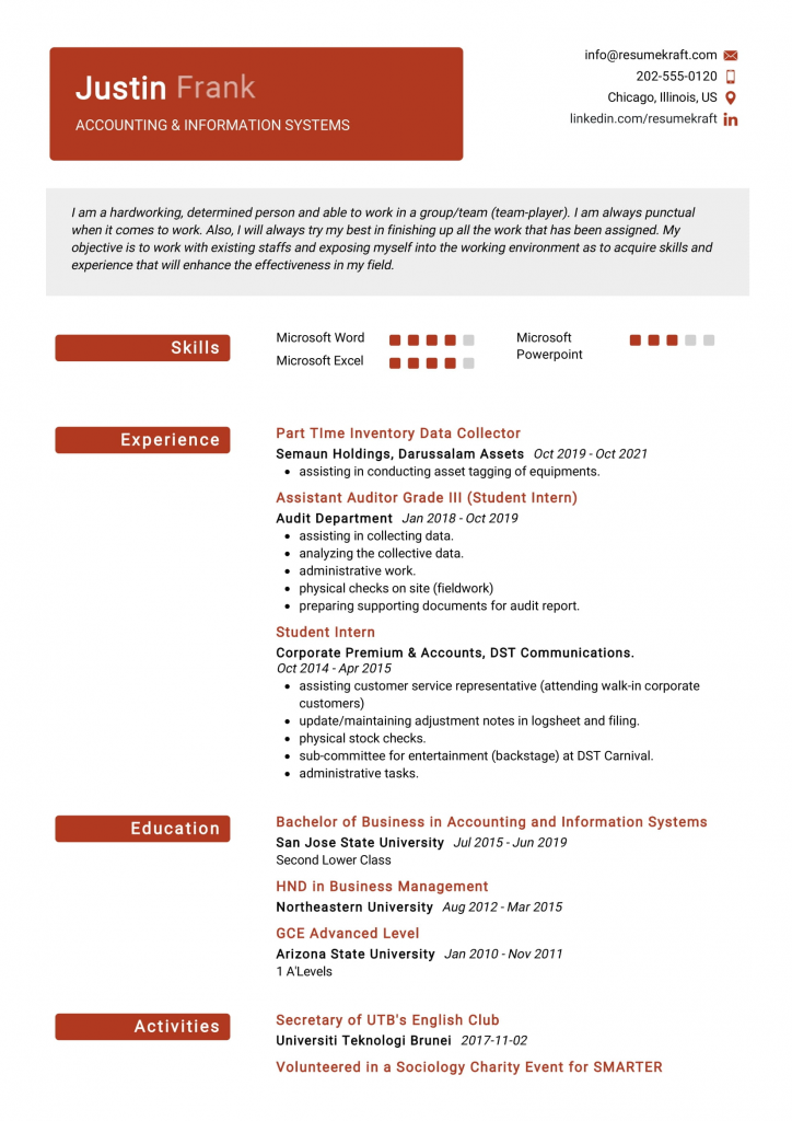 resume format for freshers b.com pdf