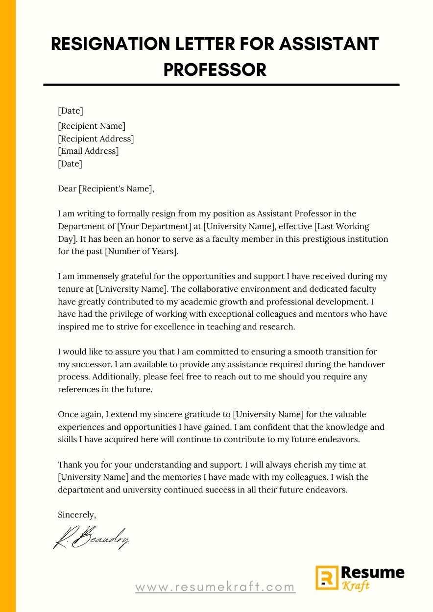 resignation-letter-for-assistant-professor-resignation-letter-format