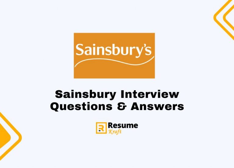 Top 21 Sainsbury Interview Questions Sample Answers Included In 2024 Resumekraft 7241