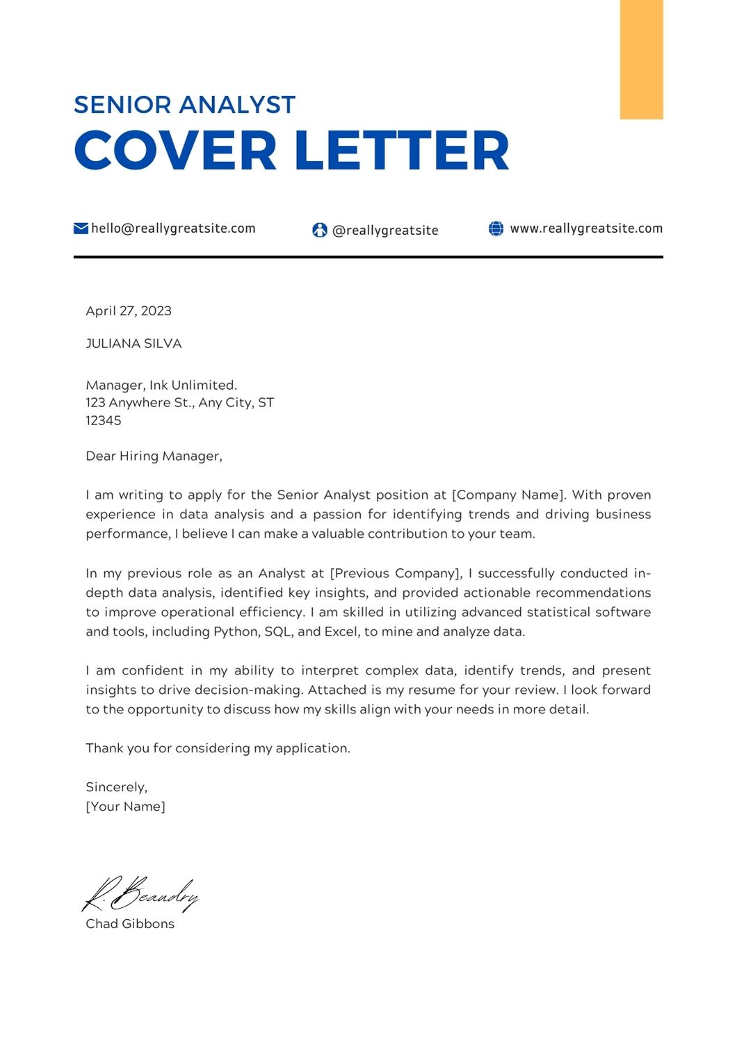 Cover Letter Examples Page 6 Of 6 In 2025 ResumeKraft