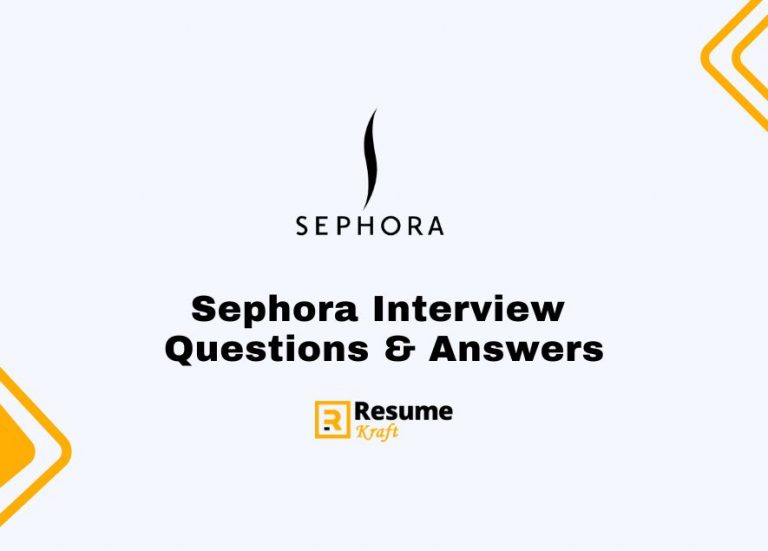 Sephora Operations Associate Interview Questions