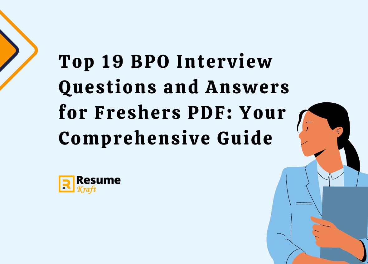 Top 19 BPO Interview Questions And Answers For Freshers PDF Your   Top 19 BPO Interview Questions And Answers For Freshers PDF Your Comprehensive Guide 