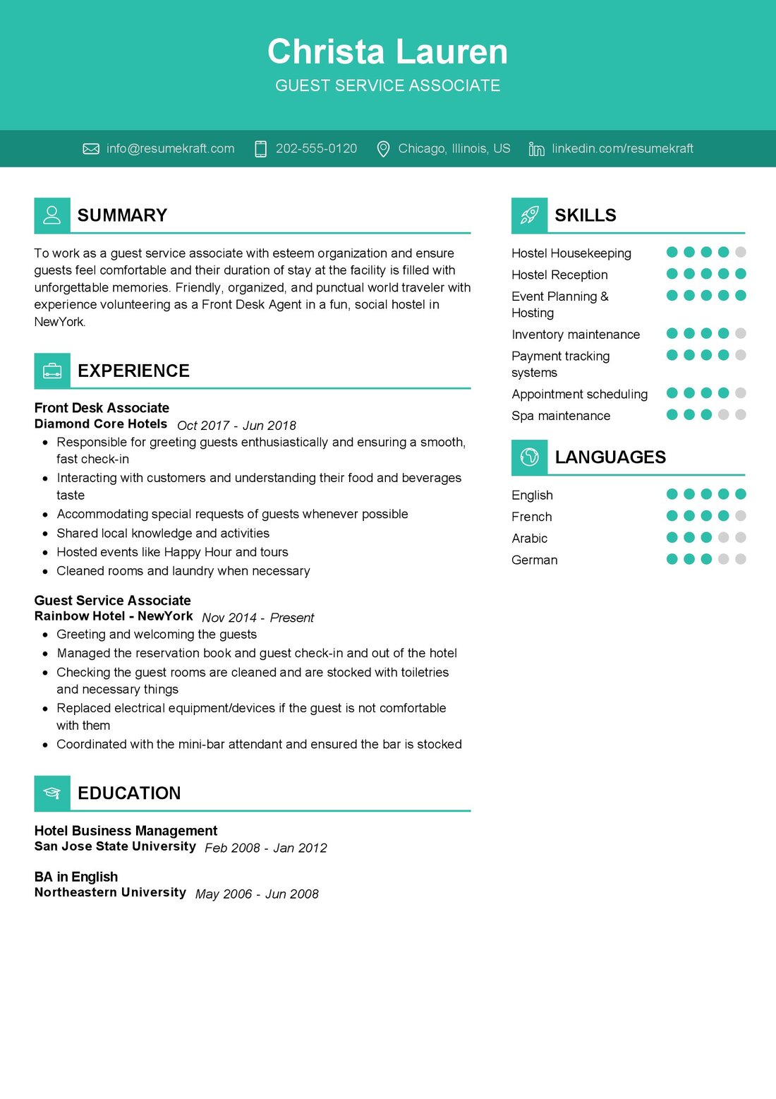 guest-service-associate-resume-example-in-2024-resumekraft