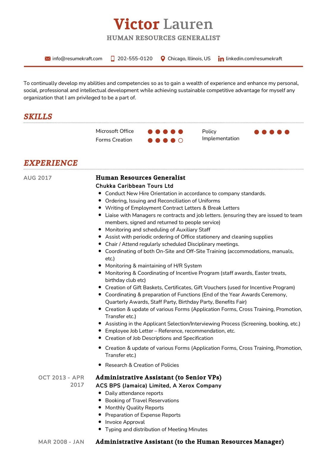 Human Resources Hr Generalist Cv Example For 2023 Res Vrogue Co   Human Resources Generalist Resume Example 