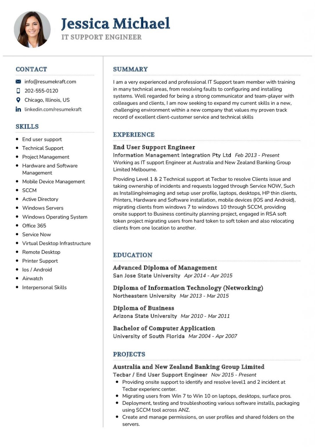 2200+ Professional Resume Samples in 2024 | ResumeKraft