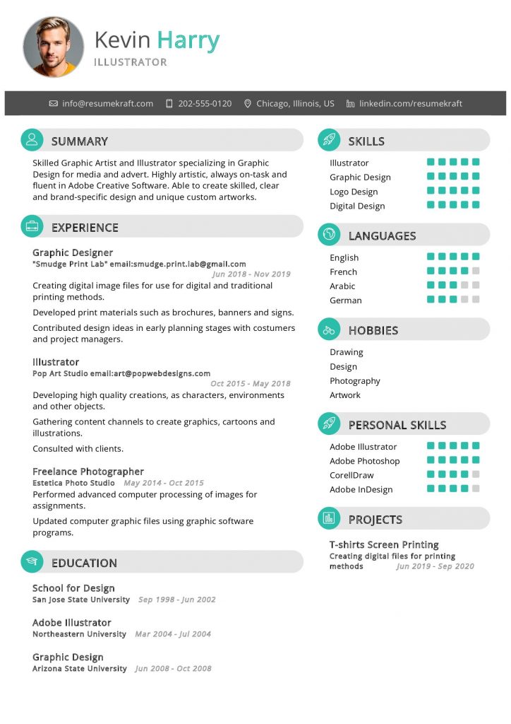 Creative Field Resume Examples - Page 6 of 9 in 2024 - ResumeKraft