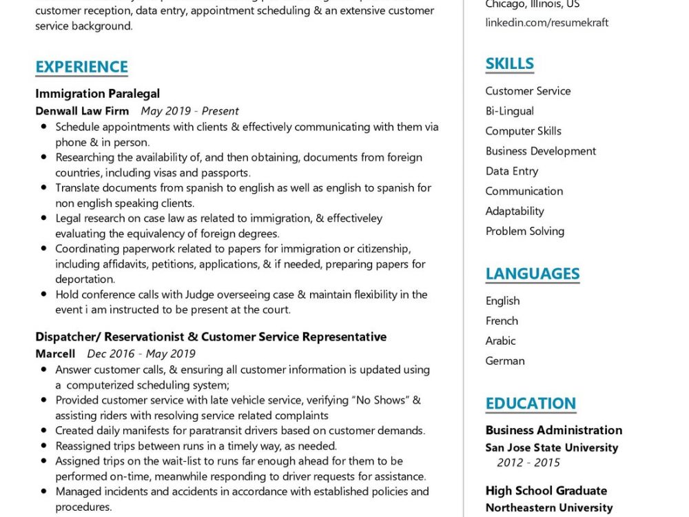 Legal Secretary Resume Example In 2024 ResumeKraft   Legal Secretary Resume Example 1000x750 