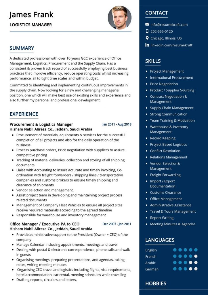 Administration Resume Samples - Page 12 of 27 in 2024 - ResumeKraft