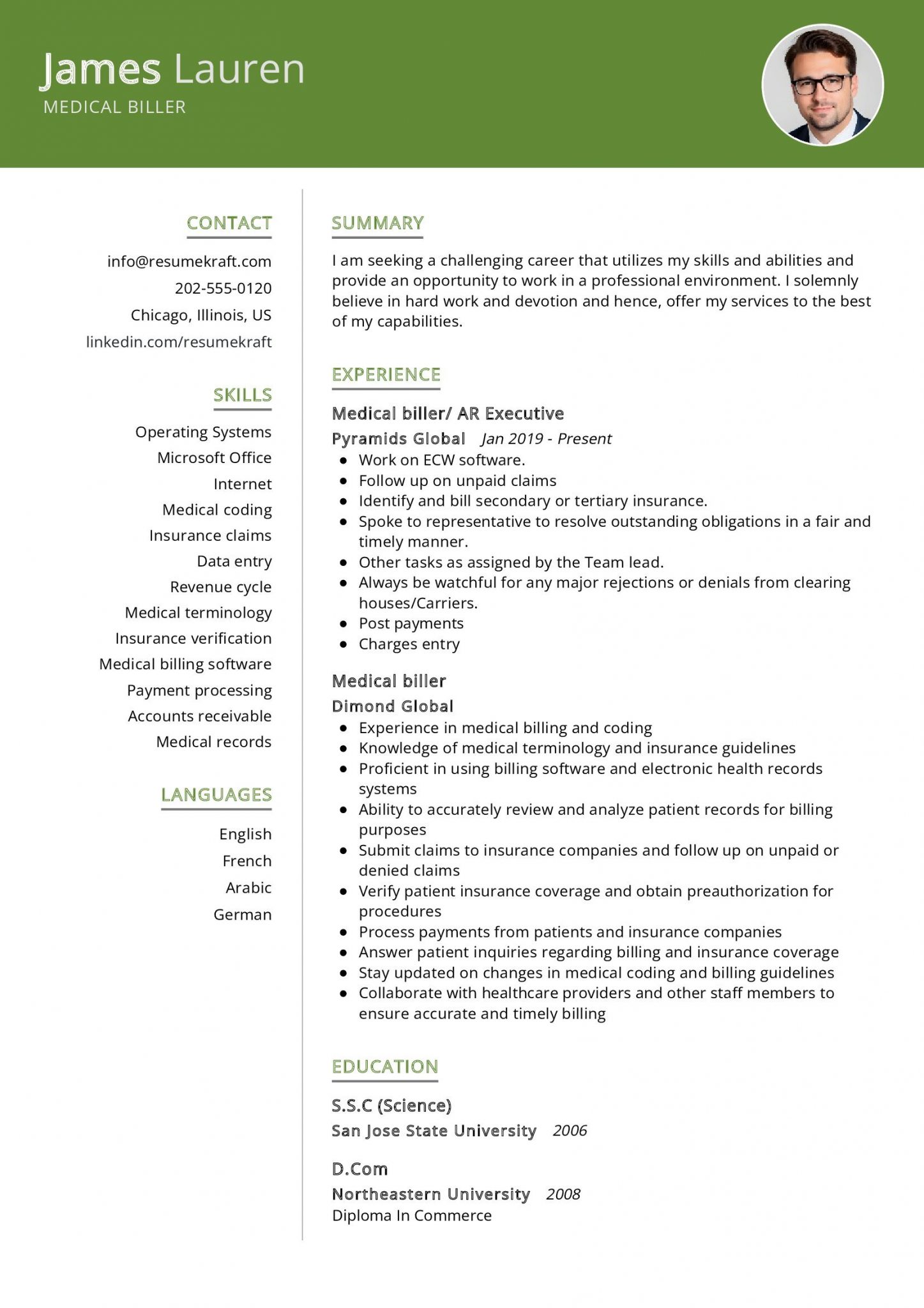 2200 professional resume samples in 2024 resumekraft