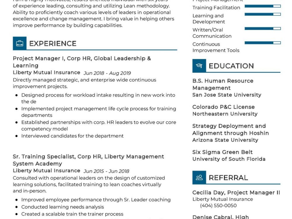 Senior Project Manager Resume Sample in 2024 - ResumeKraft