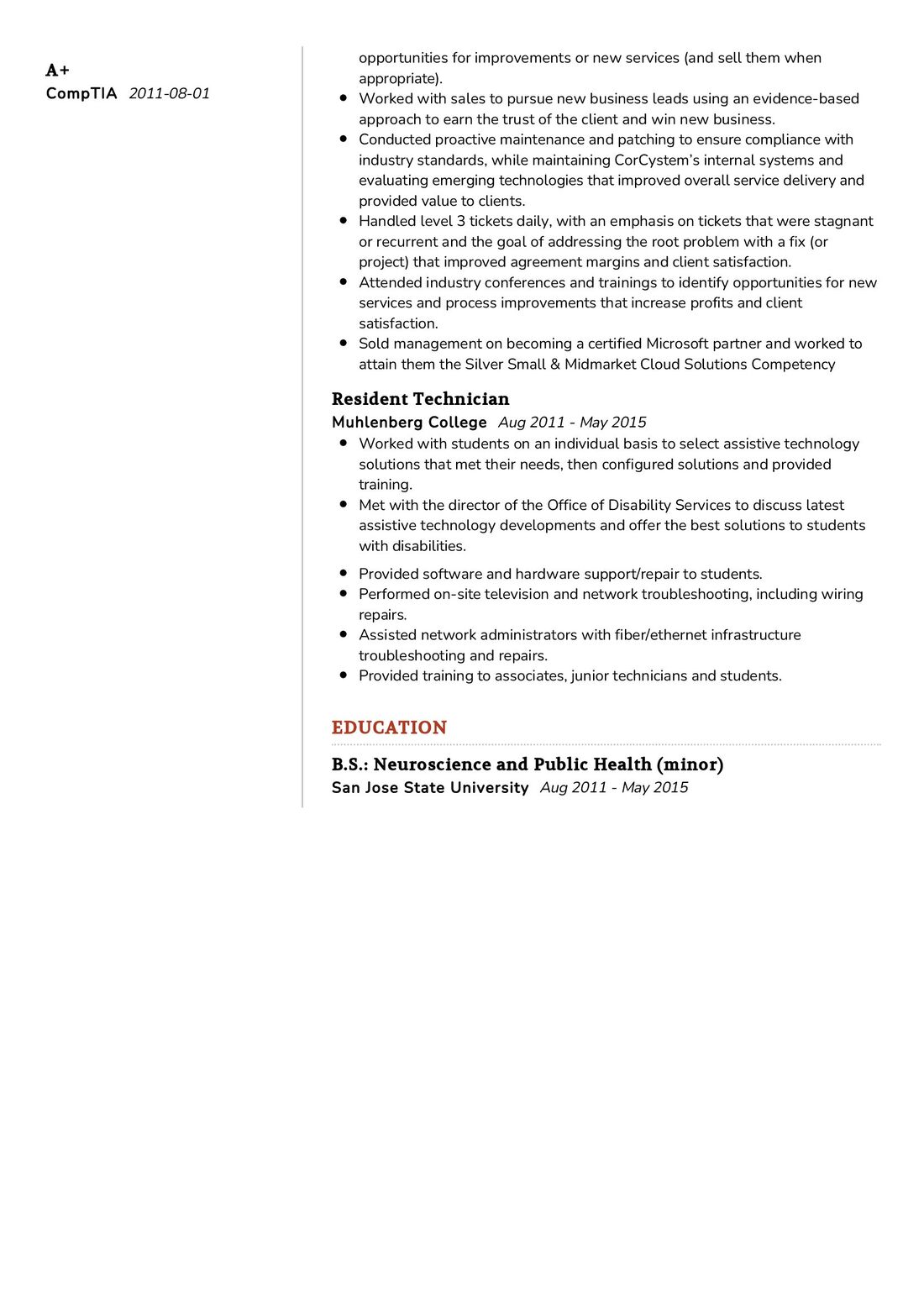 Systems Engineer Resume Example In 2024 Resumekraft