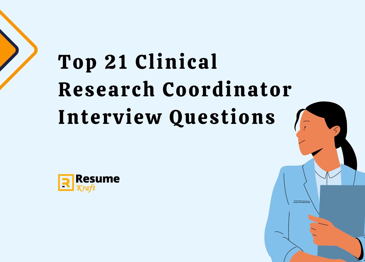 job interview questions for clinical research coordinator