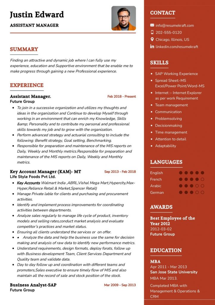 Business Resume Examples - Page 7 of 19 in 2024 - ResumeKraft