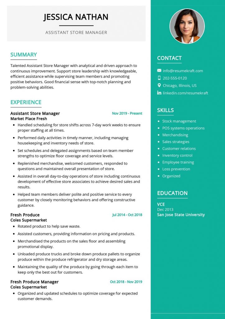 Business Resume Examples - Page 8 Of 19 In 2024 - Resumekraft