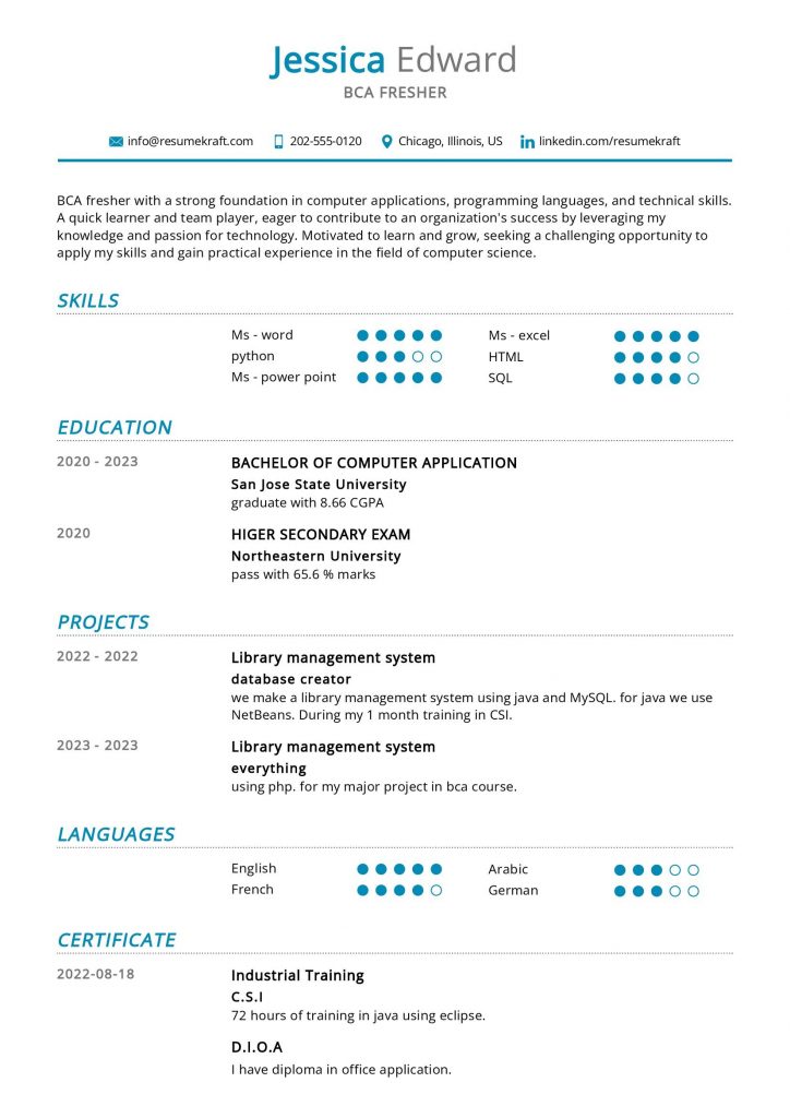 2200+ Professional Resume Samples in 2024 | ResumeKraft