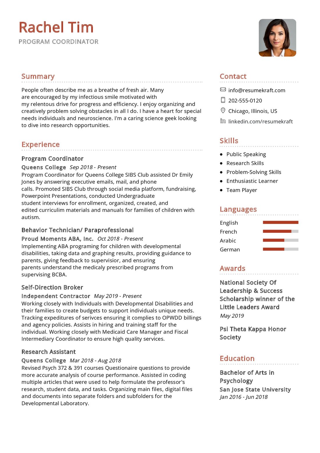 Program Coordinator CV Sample In 2024 ResumeKraft   Program Coordinator CV Sample 