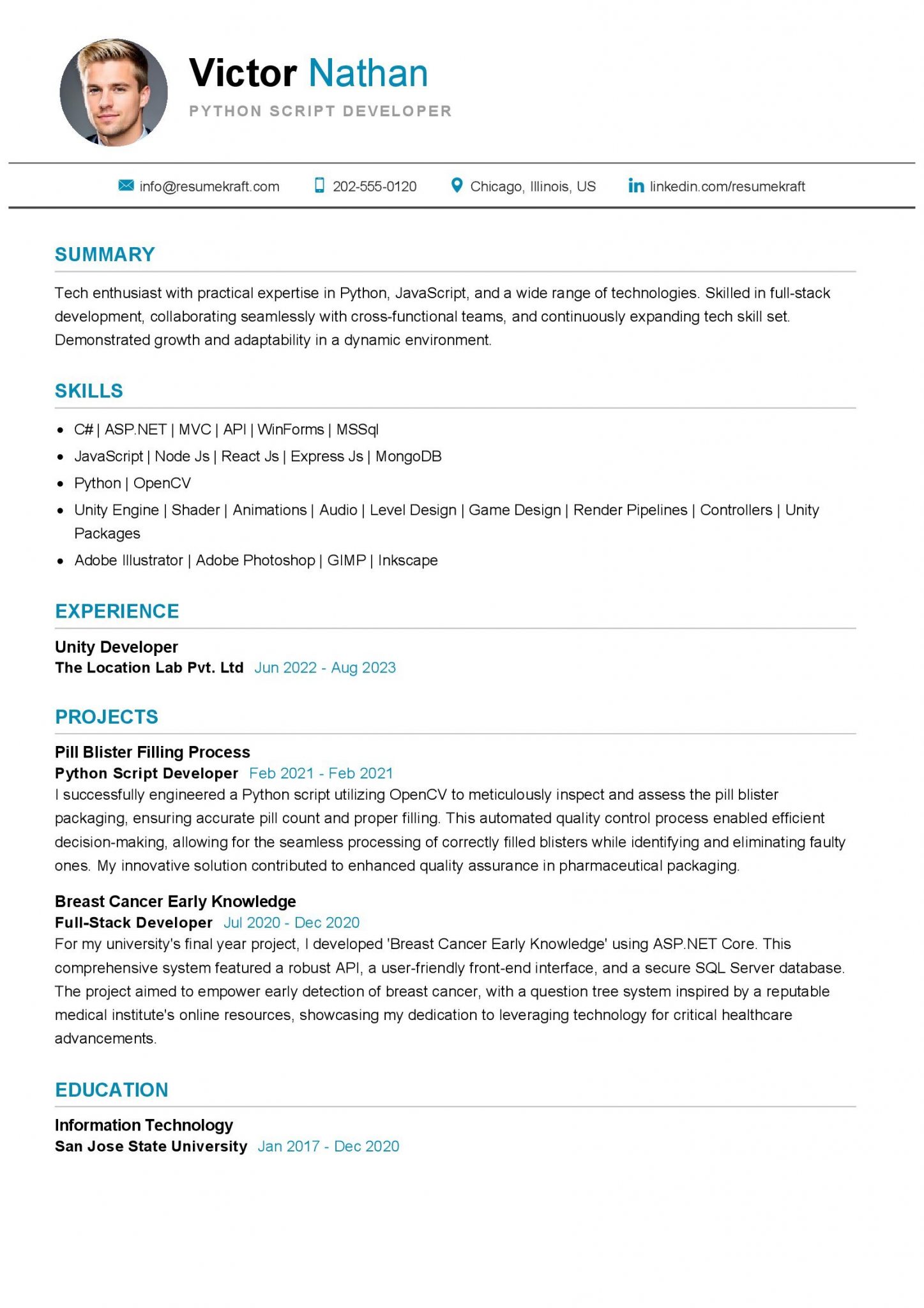 2200+ Professional Resume Samples in 2025 | ResumeKraft