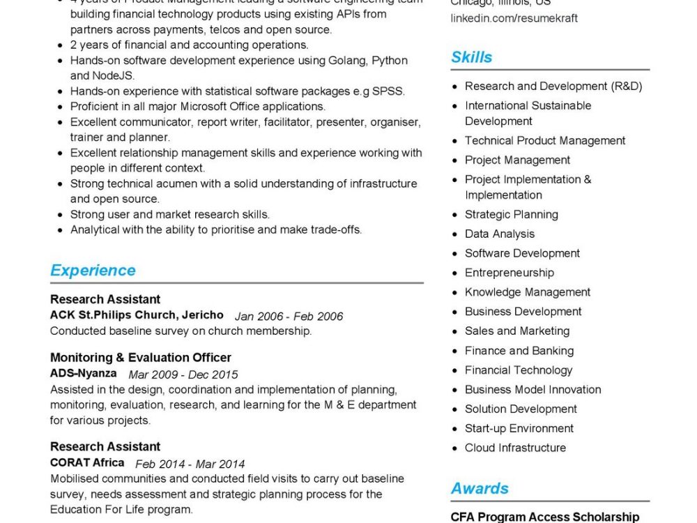 Research Assistant Resume Example in 2024 - ResumeKraft