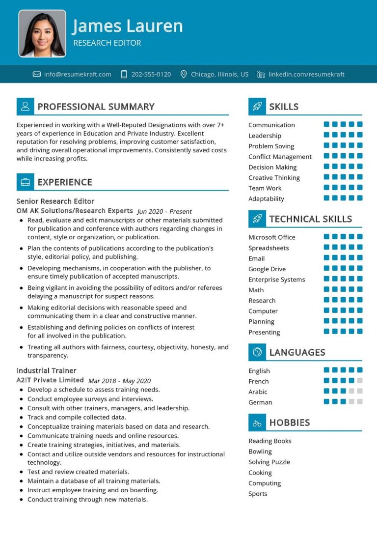 Education Resume Examples - Page 6 of 18 in 2024 - ResumeKraft