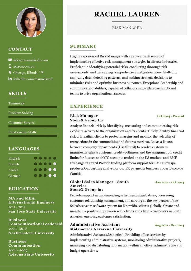 Business Resume Examples - Page 8 of 19 in 2024 - ResumeKraft