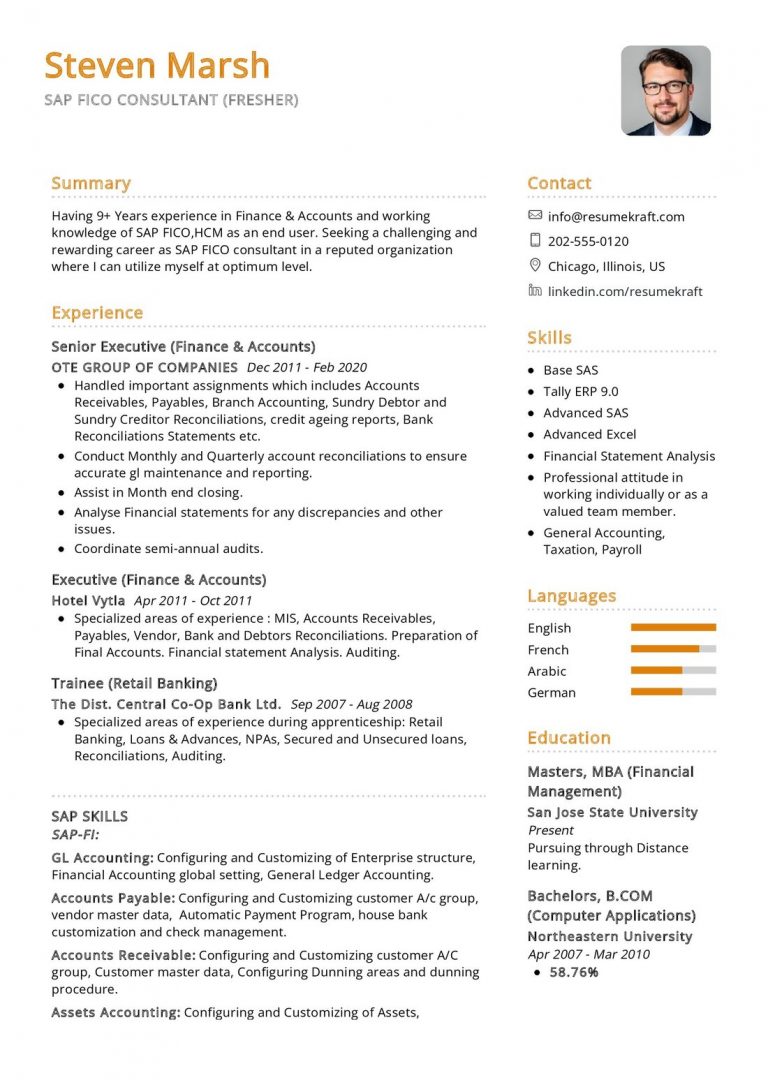 2200+ Professional Resume Samples in 2024 | ResumeKraft