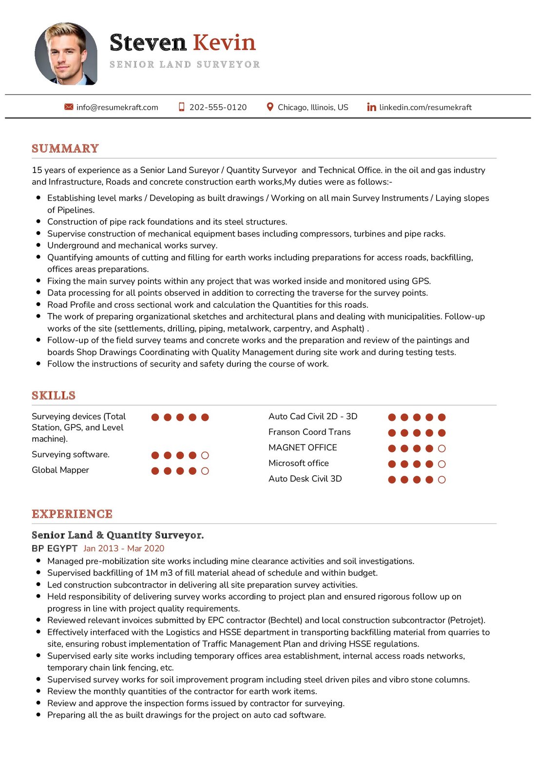 Senior Surveyor Cv Vrogue co