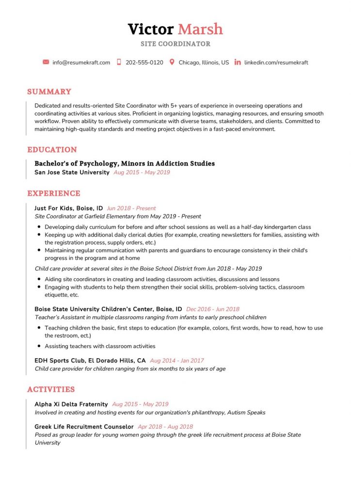 Engineering Resume Examples - Page 5 of 17 in 2024 - ResumeKraft