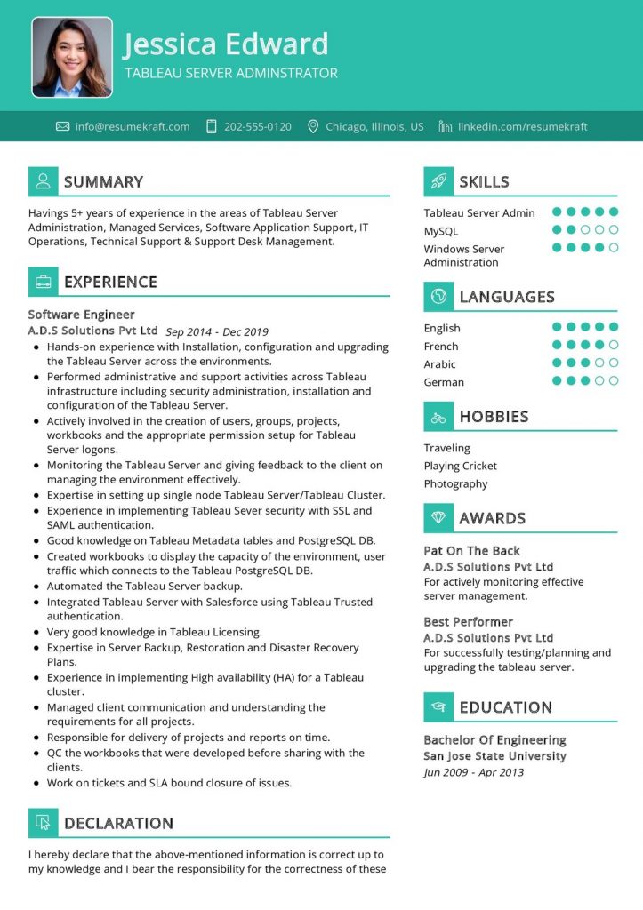 IT Resume Samples - Page 10 of 34 2023 - ResumeKraft