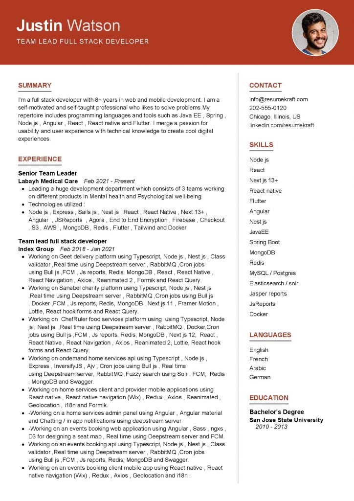 2200+ Professional Resume Samples in 2025 | ResumeKraft