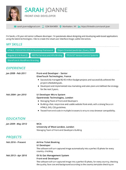 2024 Best Free Online Resume Builder Resumekraft 9905