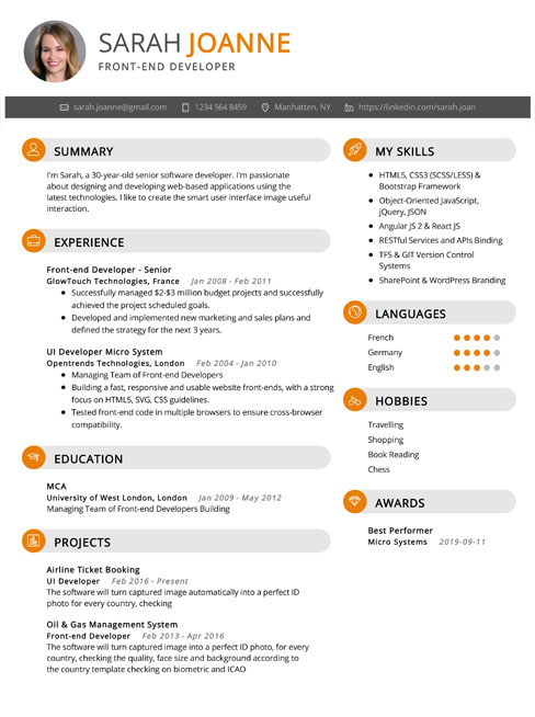 2024 Best Free Online Resume Builder Resumekraft 6050