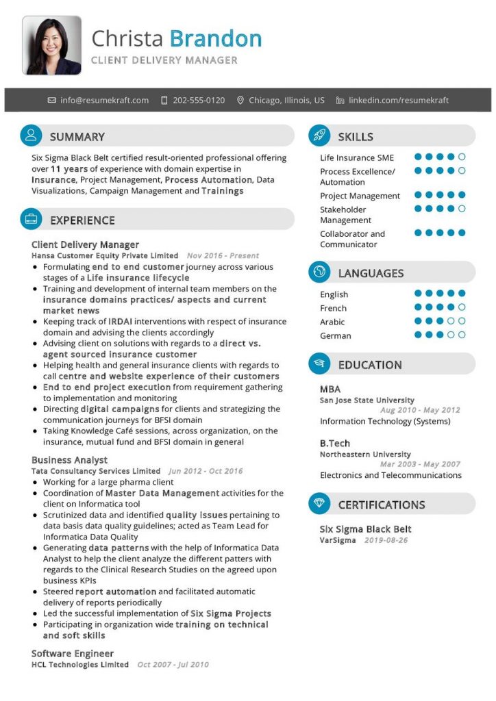 Business Resume Examples - Page 4 of 19 in 2024 - ResumeKraft