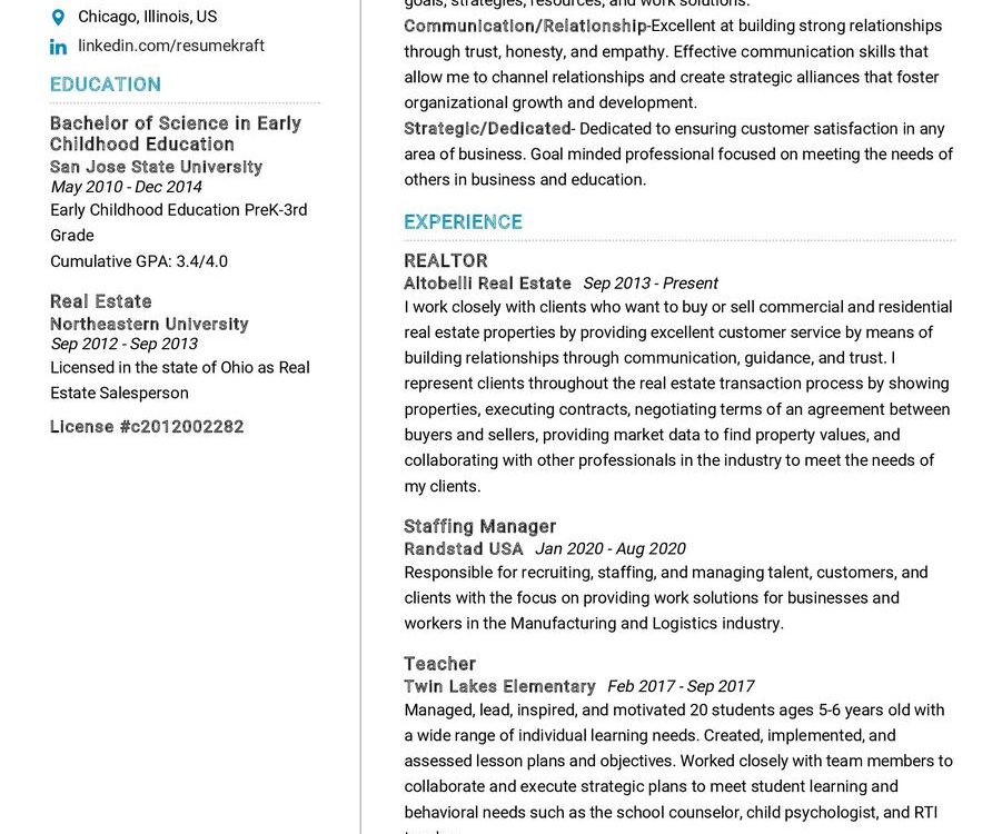 Customer Service and Sales Professional